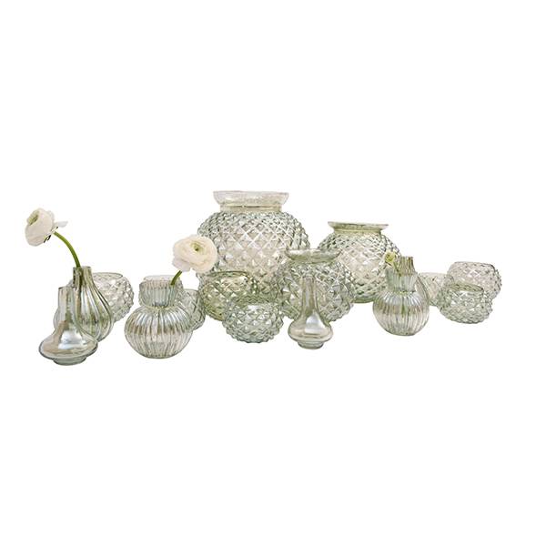 Boblevase Large - Green Luster