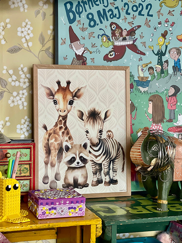 Plakat Family & Friends 20x25