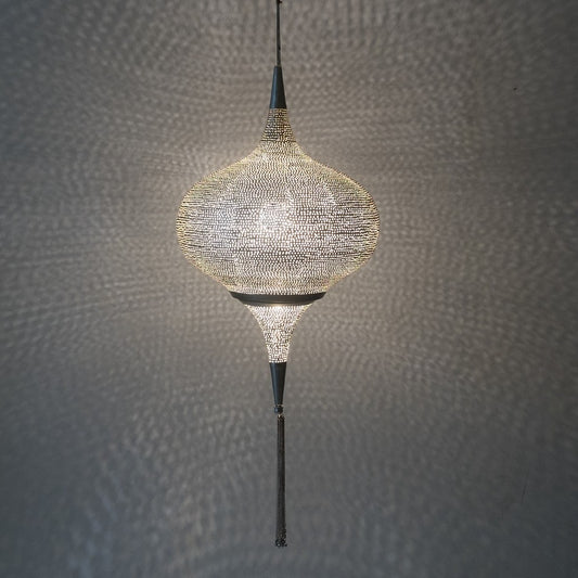 Grace Filisky Medium Pendel -  Silver