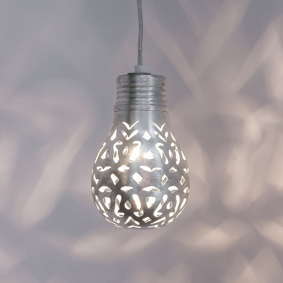 Arquette Pear Pendel - Small Silver