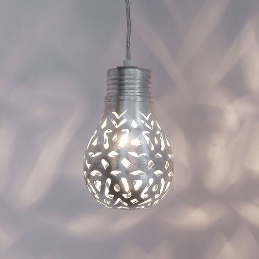 Arquette Pear Pendel - Small Silver