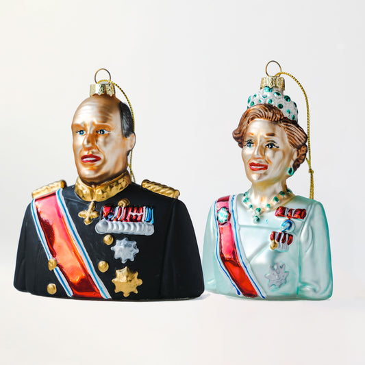 Julekule Harald og Sonja