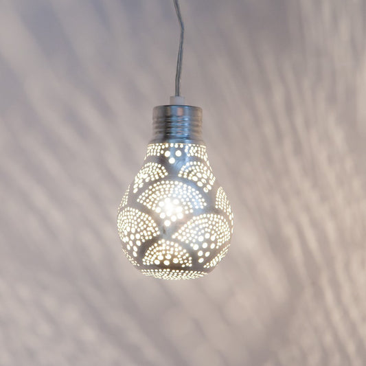 Little Pear Fan Pendel - Silver