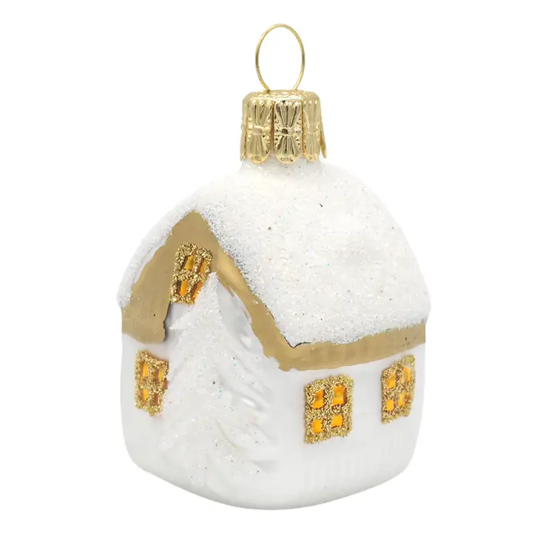 Julekule Small House i glass