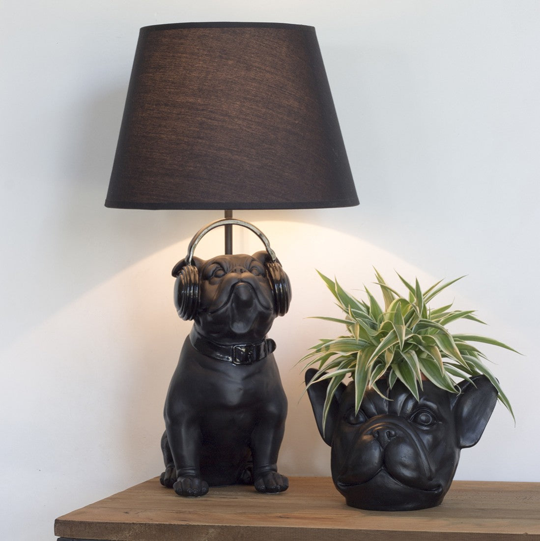 Happy Bulldog Bordlampe