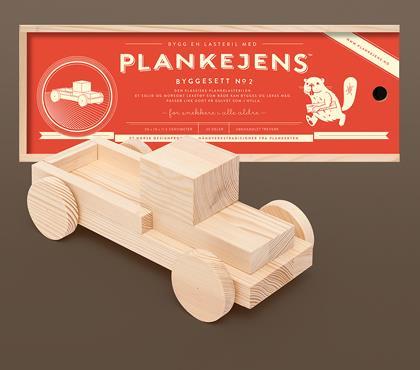 Den klassiske plankelastebilen