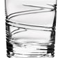 Snurrende whiskey glass  i krystall 001