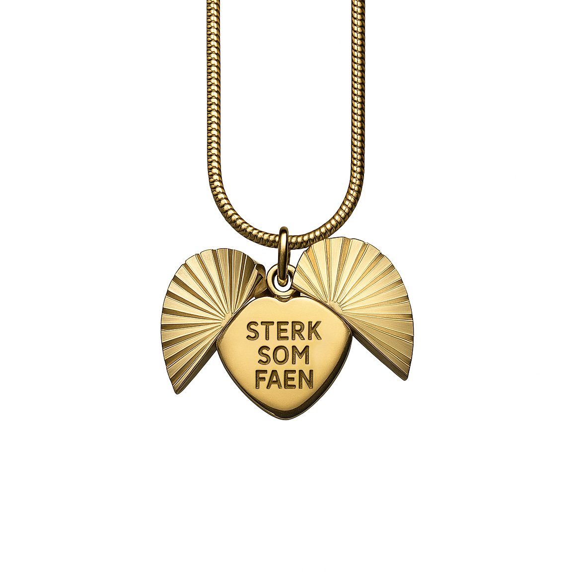 Hjertesmykke, STERK SOM FAEN