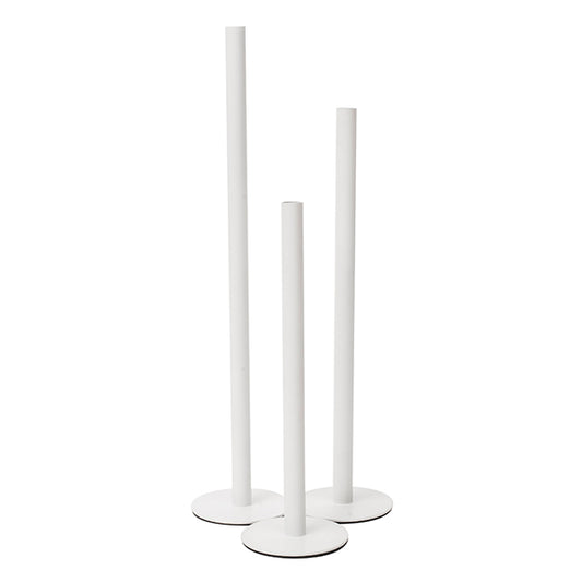 Nordic Candle Holder - Medium - White