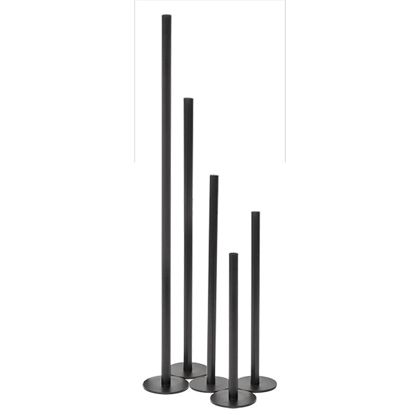 Nordic Candle Holder - XXL - Blac