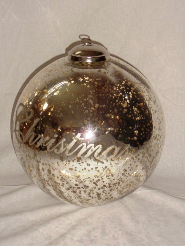Glassball Merry Christmas
