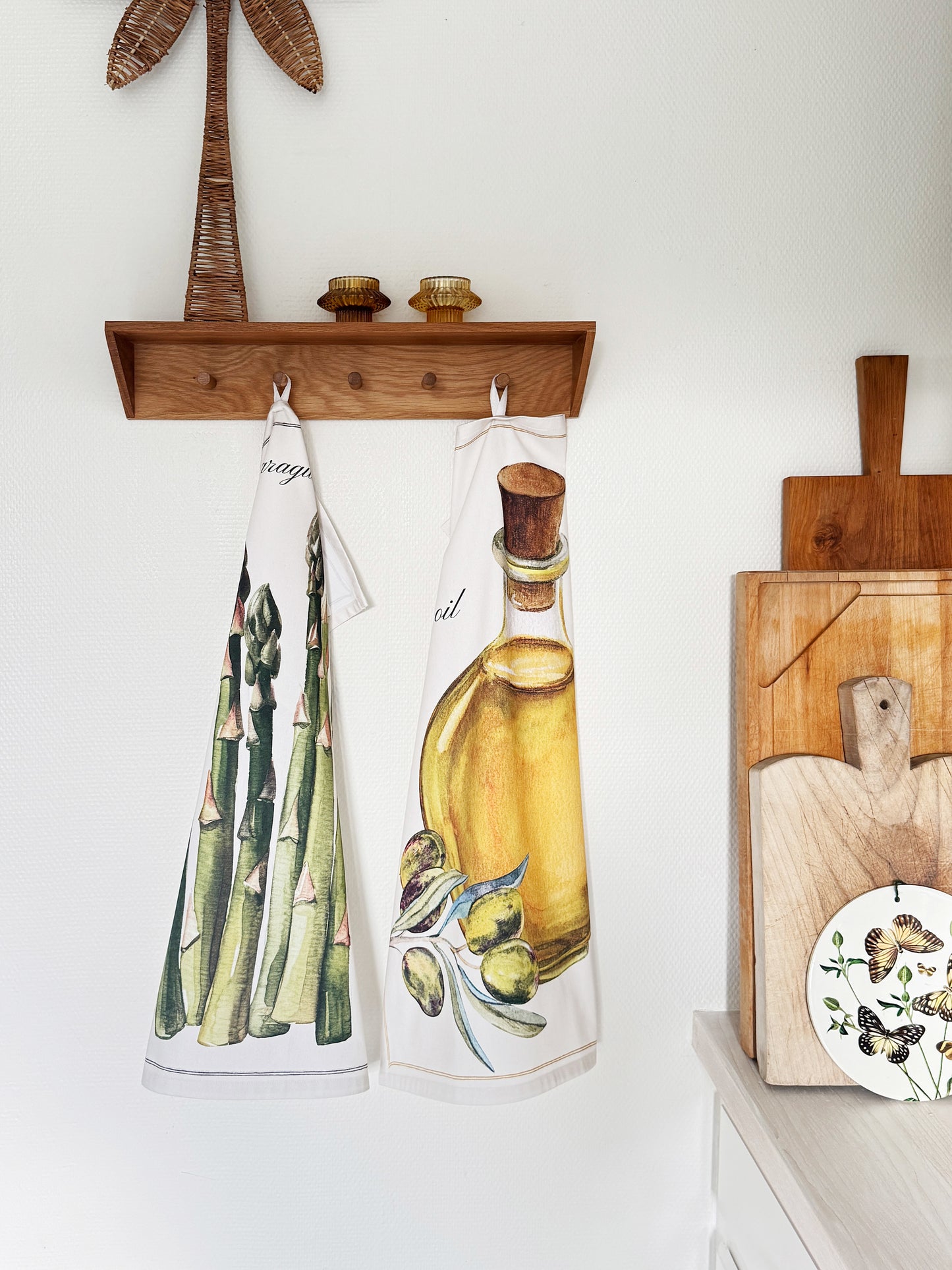 Kjøkkenhåndkle Asparges