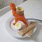Eggekopp Origami T-Rex Oransje