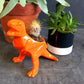 Eggekopp Origami T-Rex Oransje