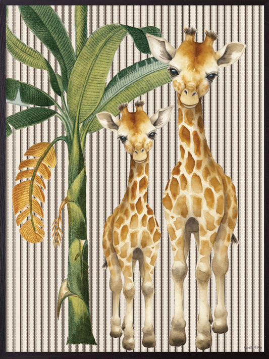 Plakat Giraff 30x40