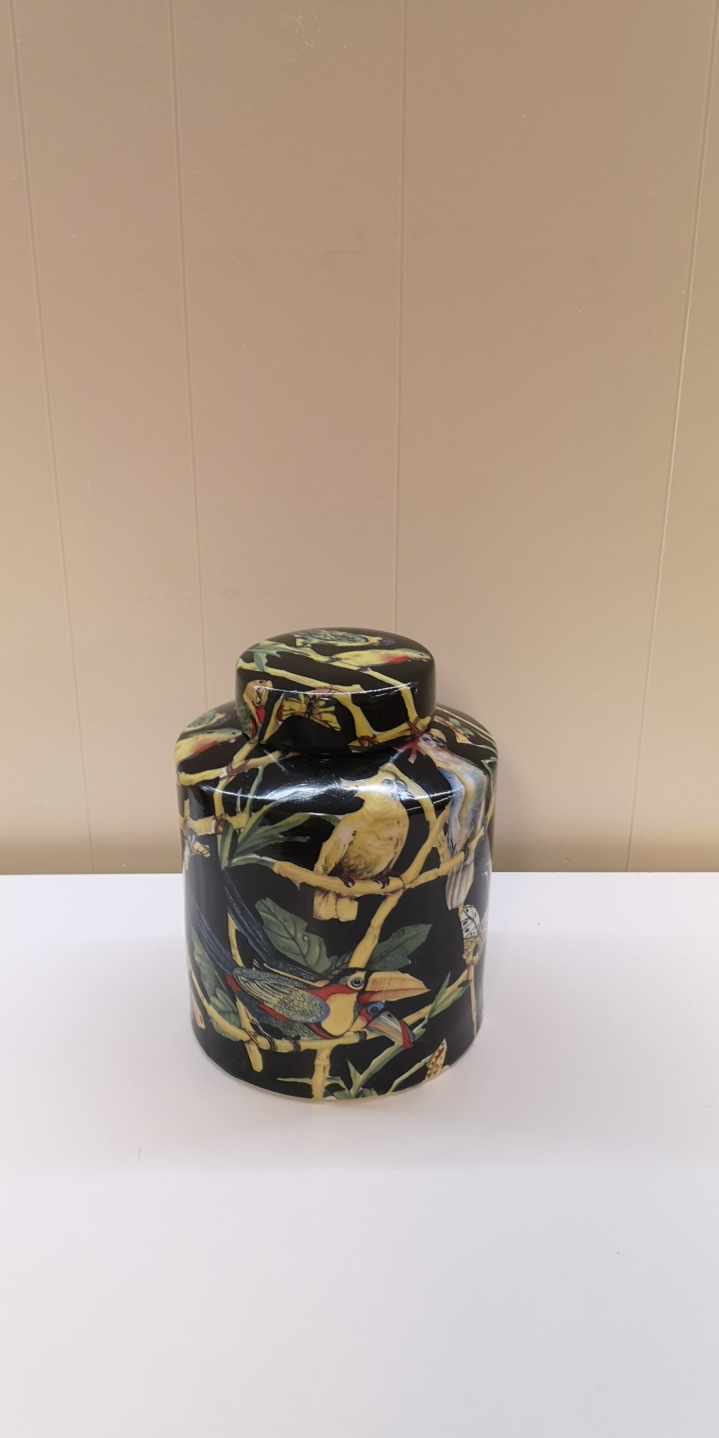 Tropical Krukke sort 30 cm