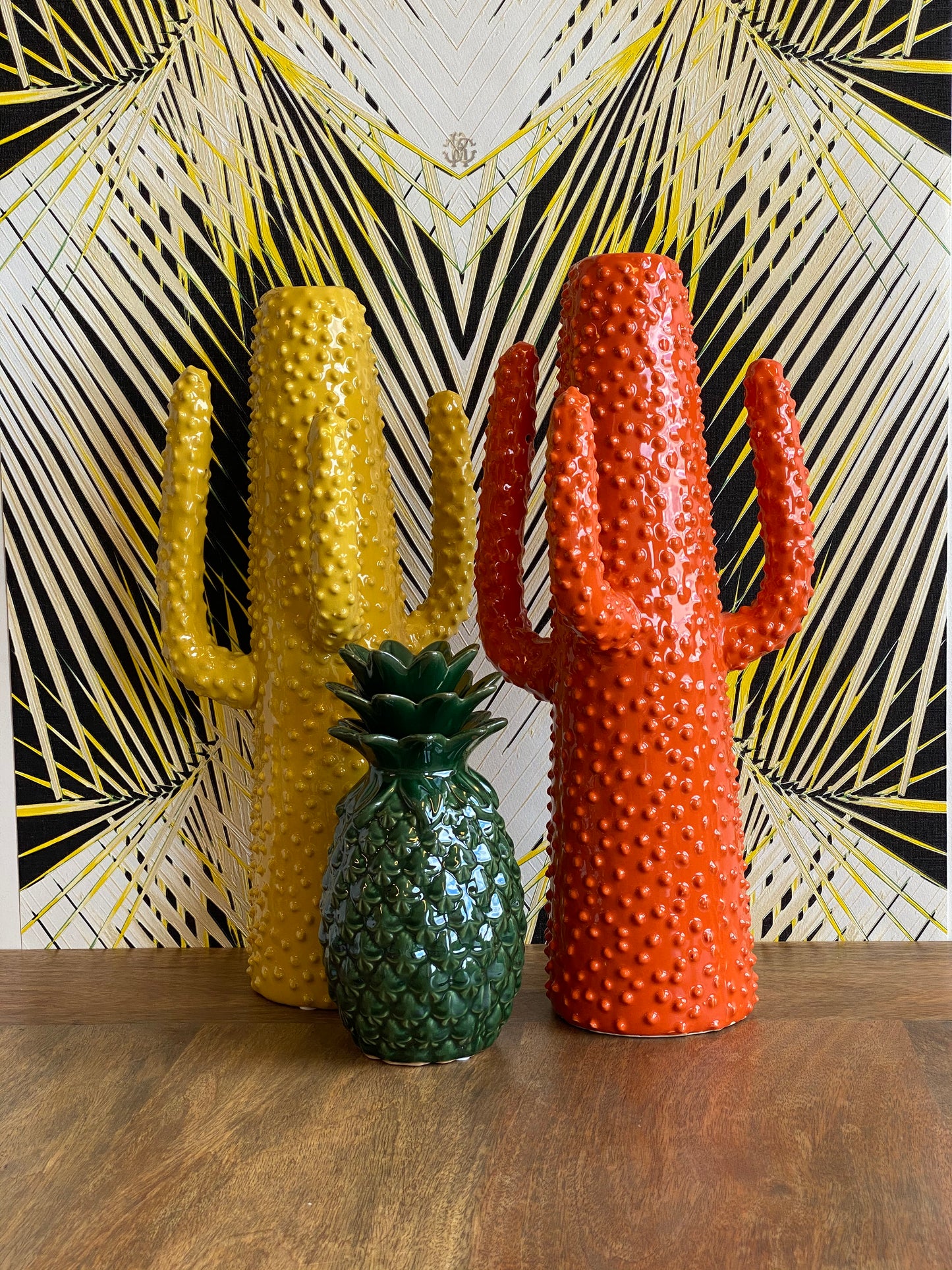 Ananas grønn 26 cm