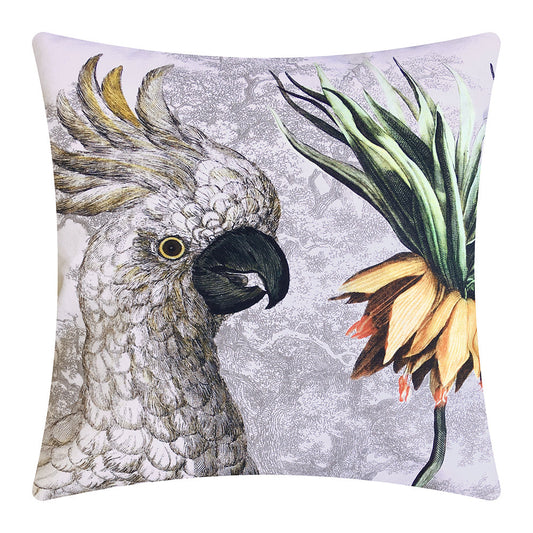 Putetrekk Velour Parrot Frittilaria 50x50