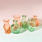 Vase Vintage Bud Pale Green - sett med 3