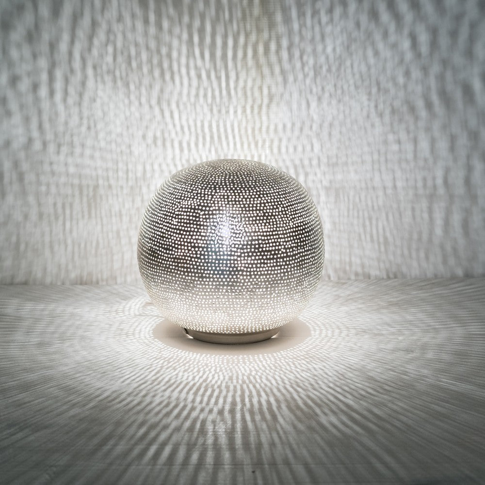 Ball Filisky Bordlampe - Small Silver