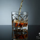 Snurrende whiskey glass i krystall 016