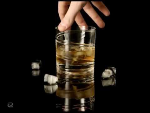 Snurrende whiskey glass i krystall 014